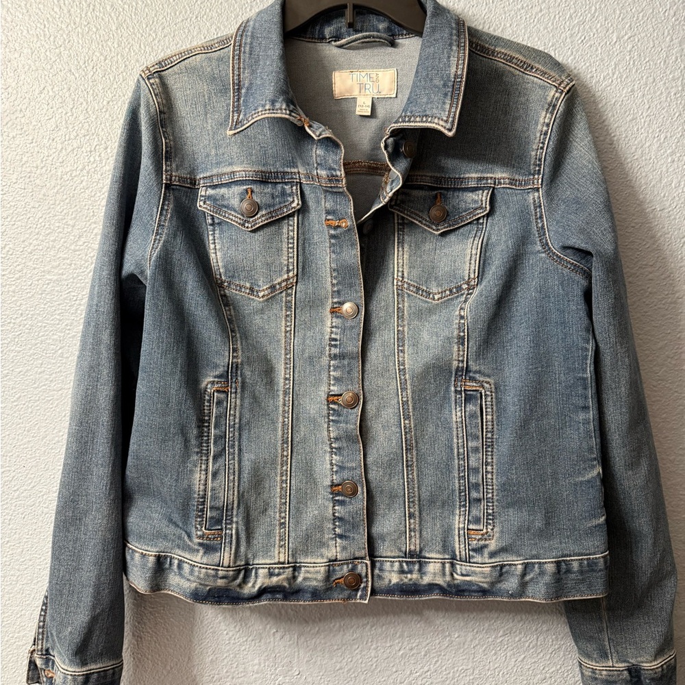 Denim Blue Jean Jacket large